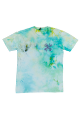 Camiseta con efecto tie-dye de hielo de algodón de azúcar / Hombres
