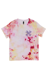 Cotton Candy Ice Tie Dye Tee / Ladies