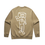 Box Head Dude Crewneck