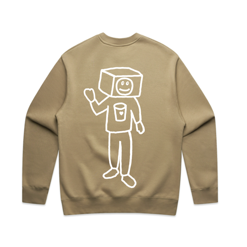 Box Head Dude Crewneck