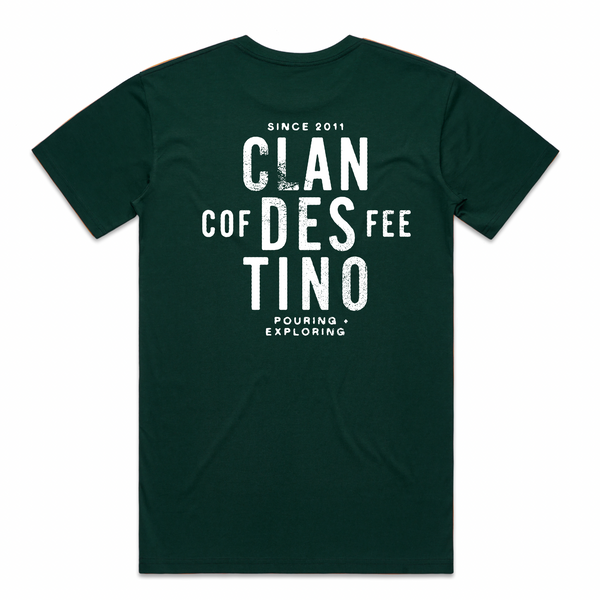 Little Cup Forest Green Tee
