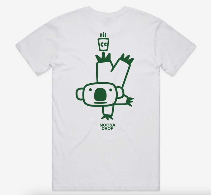 Noosa Drop Tee White T-shirt
