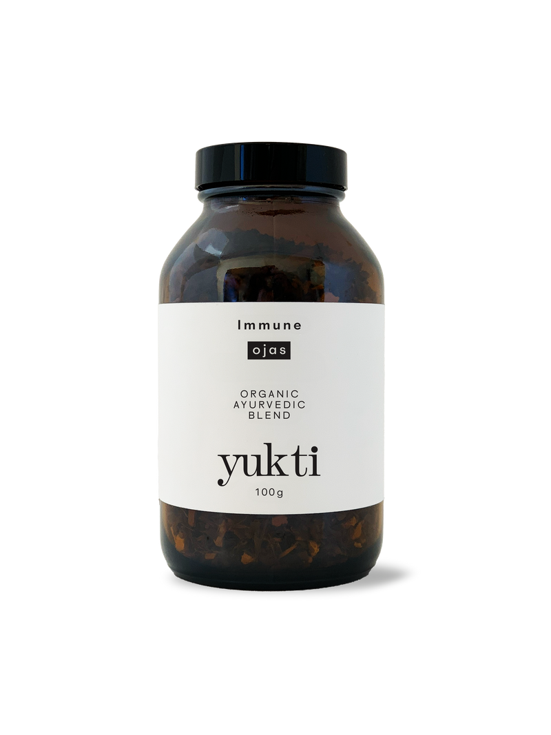 Immune tea Ojas Yukti Clandestino Coffee