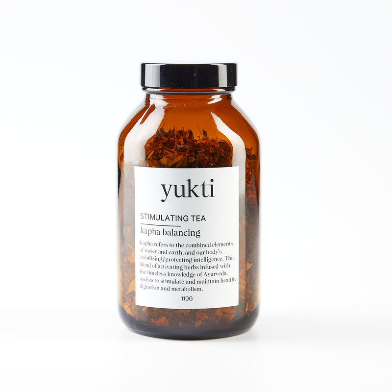 Stimulating tea - Kapha balancing - Yukti Ayurvedic tea